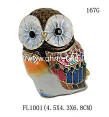 China Eagle Metal Bird Jewelry Box supplier