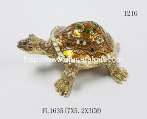 China China Manufacturer Turtle Shape Trinket Box Turtle Jewelry Box for Jewelry supplier