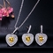 Fashion Silver Color Jewelry Sets Bridal Necklace Earrings Bracelet Wedding Crystal Women Fashion Rhinestone Jewelry supplier