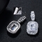 High Quality Women Vintage Luxury Rhinestone Earring jewelry CZ Zirconia Drop Natural stone earrings supplier