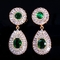 Women's WaterDrop Earrings, CZ Earrings For Bride Jewelry Parties Wedding  Jewelry Earrings Necklace jewelry set supplier