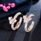 Fashion Trendy Butterfly Earring for Women Wedding Cute Butterfly Earring Butterfly Earring Jewelry for Party Gift supplier