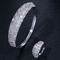 Fashion Cubic Zirconia Bracelet Bangle Chain Bracelets For Women Gold Silver Color Hand Chain CZ Bracelet Jewelry supplier