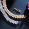Crystal Adjustable Bracelet Bangle for Women Gold Silver Color Wedding Bracelets &amp; Bangles Jewelry Gift supplier