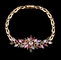 Fashion Ladies Bracelet Bangle Party Adjustable Bangle Jewelry Color Big Flower Shape Cuibc Zircon Bracelet For Gift supplier