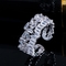 Fashion Copper Gold-Plated zircon Wedding ring women rings rainbow Adjustable Snake lion Ring Wholesale supplier