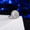 Sexy Lady White AAA CZ 925 Stamp Ring Full Size Women Sterling Silver Jewelry Rings Free Shipping Wholesale supplier