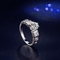CZ with Big Round Zircon Ring Elegant Women Wedding Rings High Quality Delicate Gift Ring Fashion AAA CZ RIng Jewelry supplier