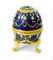 Faberge Easter Eggs Russian Royal Enamel Box Jewellery Box Holder Faberge Egg Box Style Decorative Enameled Trinket Box supplier