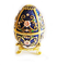 Zinc Alloy Luxury Easter Egg jewelry Box Russian Reticulate Metal Faberge Egg Easter Egg Gift Decorate Box Home Desk supplier