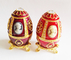 Faberge egg jewelry trinket boxes easter eggs jewelry box vintage home decor Christmas gifts decoration Russian Craft supplier