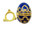 Enameled Easter Egg Jewelry Box Sparkling Rhinestones Trinket Holder Box Jewelry box Faberge egg easter egg trinket box supplier