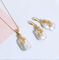 Women Natural Baroque Pearl Necklace Earring Classic Weddings Jewelry Chains Freshwater Pearl Necklace Jewelry supplier