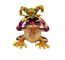 Frog Prince Metal Jeweled Trinket Boxes Don not Hear Frog Trinket Boxes supplier