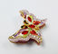 Fancy Small Butterfly Metal Alloy Jewelry Box Small Butterfly Trinket Box supplier