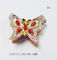 Fancy Small Butterfly Metal Alloy Jewelry Box Small Butterfly Trinket Box supplier