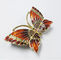 Hot sale cute butterfly shape jewelry box custom portable nice jewelry box supplier