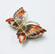 Hot sale cute butterfly shape jewelry box custom portable nice jewelry box supplier