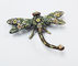 Fashion  Dragonfly Metal Jewelry Box Dragonfly trinket box supplier