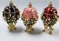 Faberge Egg Jewelry Boxes Trinket Boxes decor metal crafts gift supplier
