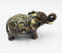 Indian elephant shape metal enamel jewelry gift boxes for necklaces supplier