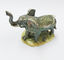 Enamel Elephant Trinket Jewelry Decorative Box elephant shaped jewelry box for promotional gift supplier