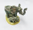 Enamel Elephant Trinket Jewelry Decorative Box elephant shaped jewelry box for promotional gift supplier