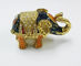 Indian elephant decorated Custom Made Jewelry Boxes animal gift box for jewelry wedding gift supplier