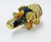 Fashion elephant shaped metal jewelry box custom elephant shaped jewelry box wholesale supplier