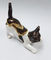 Promotional custom cat animal jewelry box metal cat trinket boxes cat shaped jewelry boxes supplier
