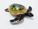Metal turtle jewelry box bedside turtle enamel metal jewelry box supplier