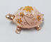Turtle trinket jewelry box petwer metal jewelry box enamel decoration gifts box supplier