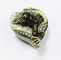 Frog jewelry trinket box metal jewelry box crystal jewellery box supplier