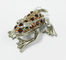 New Metal alloyed crystal Frog Jewelry trinket box Box for Jewerly gift set supplier