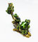 Metal frog trinket box Small Metal Trinket Box-Green Frog Metal Trinket Box supplier