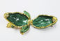 New design reinstone enamel Jiraffe frog pewter jewelry box metal pewter frog pewter jewelry box supplier