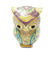 Bird owl metal jewelry box for jewelry wholesales owl jeweled enamel trinket box supplier