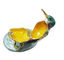 Top sale bird shaped metal jewelry box bird enamel trinket boxes supplier