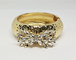 Fashion bowknot Crystal Bracelet Bangle for Women Gold Silver Color Wedding Bracelets &amp; Bangles Jewelry supplier